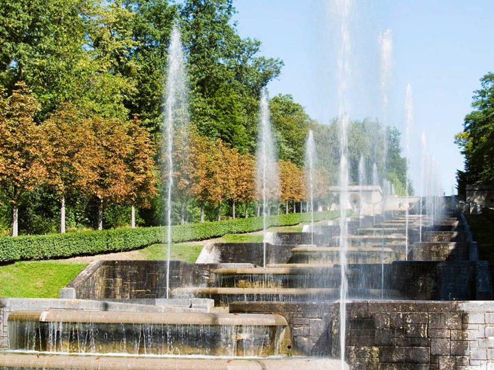 Le parc de Sceaux.